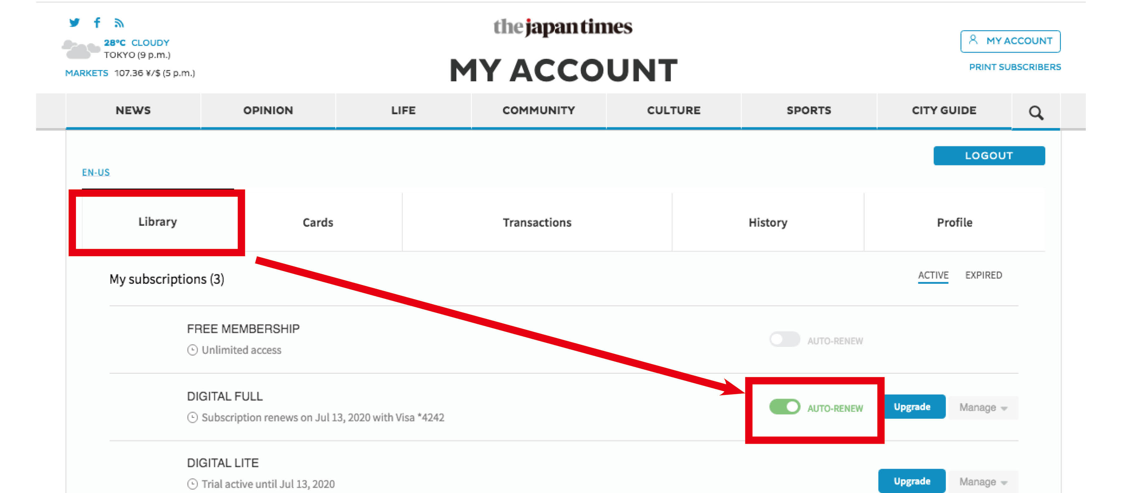 How Do I Cancel My Digital Subscription The Japan Times